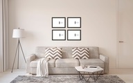 ANDAS, andas Bilderrahmen-Set »Bilderrahmen 4er«, (Set, 4 St., 4x 30x40 cm)