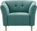 exxpo - sofa fashion Sessel, mit Holzfüssen, frei im Raum stellbar