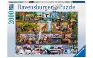 CARLIT, Carlit Puzzle grossartige Tierwelt, 2000 Teile