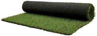 Primaflor-Ideen in Textil Kunstrasen »CAMELLIA«, rechteckig, 18 mm Höhe, Rasenteppich, realistische Optik, mit Drainagefunktion, strapazierfähig, wasserfest, UV-stabil & witterungsbeständig, ideal für Balkon, Terrasse