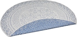 freundin Home Collection Teppich »Dian«, rund, 5 mm Höhe, In-und Outdoor geeignet, Wohnzimmer, Balkon, Terrasse, Garten, Pflegeleicht, Flachgewebe