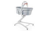 Chicco Kombihochstuhl »Baby Hug 4 in 1, Grey«, Stubenwagen, Liegesessel, Hochstuhl und erster Stuhl in Einem!