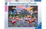 Ravensburger Puzzle - Pinke Flamingos - 1000 Teile