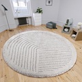 HANSE Home Hochflor-Teppich »Dion«, rund, Hochflor, Shaggy, pflegeleicht, flauschig, weich