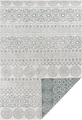 my home Teppich »Wallace«, rechteckig, 5 mm Höhe, In-und Outdoor geeignet, Wohnzimmer, Balkon, Terrasse, Garten, Robust, Pflegeleicht, Flachgewebe, Wendeteppich