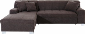 INOSIGN Ecksofa, wahlweise mit Bettfunktion