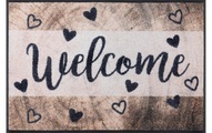 Wash+dry Fußmatte Wooden Welcome