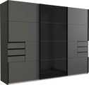 Wimex Schwebetürenschrank »Barcelona«, mit Glaselementen und Schubladen