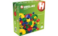 Hubelino Bahnelemente Set (55 teilig) - Bausteine (Mehrfarbig)