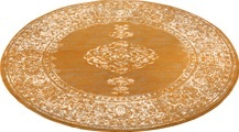 HANSE Home Teppich »Meridional«, rund, 9 mm Höhe, Weicher Flor, Orient Design, ringsum gekettelt, strapazierfähig, pflegeleicht, Wohnzimmer, Schlafzimmer, Büro, aus der EU