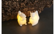 Sirius LED Wachs Eichh?rnchen 2er Set