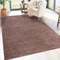 Carpet City Hochflor-Teppich »City Shaggy«, rechteckig, 30 mm Höhe, Teppich Einfarbig Uni, besonders flauschig-weich, ideal für Wohnzimmer & Schlafzimmer