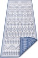 NORTHRUGS Läufer »Doha«, rechteckig, 5 mm Höhe, In- und Outdoor Teppich, Wendbar, gekettelt, strapazierfähig, pflegeleicht, Wohnzimmer, Balkon, Garten, in der EU Hergestellt