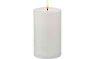 Sirius - LED-Kerze Sille 7.5 cm x 12.5 cm, Weiss