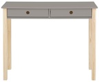 Lüttenhütt Kinderschreibtisch »Meentje«, (1 St.), Jugendschreibtisch, Schreibtisch, aus schönem massivem Kiefernholz, 2 Schubladen, in verschiedenen Farbvarianten enthältlich, Höhe 80 cm