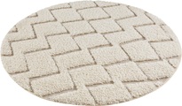 Teppich, »Dades«, MINT RUGS, rund, Höhe 22 mm, maschinell gewebt