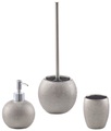 Zeller Present Badaccessoires-Sets »Glitter«, aus hochwertigem Steinzeug