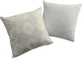 Adam Elements - ADAM - Kissenbezug Romantic Puligny Light 60 cm x 40 cm, Hellgrau