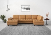 sit&more Wohnlandschaft, wahlweise mit Bettfunktion, Bettkasten, Sitztiefenverstellung