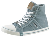 Mustang Shoes Sneaker »High-Top-Sneaker, Freizeitschuh«, mit Label in der Laufsohle