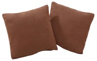 Home affaire Dekokissen »Palmera«, (2 St.), 2 Kissen im Set in Luxus-Microfaser ALTARA NUBUCK®