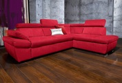 exxpo - sofa fashion Ecksofa, inklusive Kopfteil- und Armteilverstellung, wahlweise mit Bettfunktion und Bettkasten