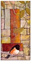 Artland Glasbild »Vogel auf einem Ast I«