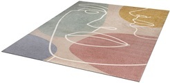 wash+dry by Kleen-Tex Teppich »Modern Faces«, rechteckig, 9 mm Höhe