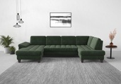 sit&more Wohnlandschaft, wahlweise mit Bettfunktion, Bettkasten, Sitztiefenverstellung