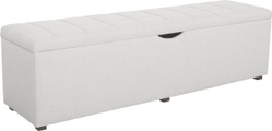 Places of Style Hockerbank »Checked«, mit Stauraum, Breite 120 cm und 160 cm, auch als Garderobenbank oder Bettbank geeignet