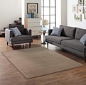 my home Teppich »Kurzflor-Webteppich GRANADA«, rechteckig, uni einfarbig weich Soft Touch mit Glanz
