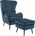 Guido Maria Kretschmer Home&Living Sessel »Sallito«, incl. Hocker, die kleinere Version von 
