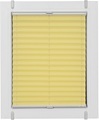 sunlines Plissee »One Size Style Crepe«, blickdicht, ohne Bohren, verspannt, Zubehörfarbe grau, zum Klemmen