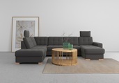 sit&more Wohnlandschaft, wahlweise mit Bettfunktion und Bettkasten