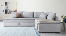 INOSIGN Ecksofa »Night & Day L-Form mit Dauer-Schlaffunktion, Cord-Bezug!«, inklusive Bettfunktion und Bettkasten