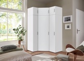 Wimex Schranksystem »Münster«, (Spar-Set, 6tlg: Eckschrank+ 2 Schränke 30cm und 40cm breit+ 3 Aufsatzmodule), Mehrzweckschrank