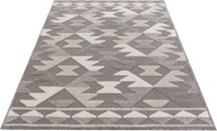 ELLE DECORATION Designteppich »Namago«, rechteckig, 14 mm Höhe, Supersofter Kurzflor, Hoch-Tief Struktur Optik, Modernes Design, Wohnzimmer, Schlafzimmer, Robust, Pflegeleicht