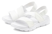 Vivance Sandale, Sandalette, Sommerschuh mit leichter Sohle & elastischen Riemen VEGAN
