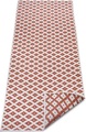 NORTHRUGS Läufer »Nizza«, rechteckig, 5 mm Höhe, In-und Outdoor geeignet, Wohnzimmer, Balkon, Terrasse, Garten, Robust, Pflegeleicht, Flachgewebe, Wendbar