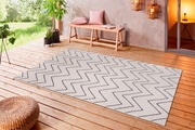 White Label - Flachgewebe-Teppich In- und Outdoor - 80 x 150 cm