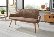 Premium collection by Home affaire Sitzbank »Brest«, Rückenlehne mit Rautensteppung