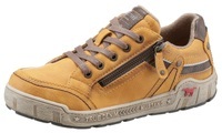 Mustang, Sneaker in modischem Used-Look Mustang Ockergelb