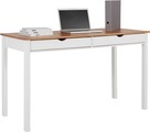 MY HOME, my home Schreibtisch »Gava«, aus massiven Kiefernholz, mit praktischen Griffmulden, in unterschiedlichen Farbvarianten, Breite 140 cm