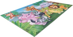 Obsession Kinderteppich »My Torino Kids 239«, rechteckig, 5 mm Höhe, Spielteppich, Motiv Tiere, Kinderzimmer