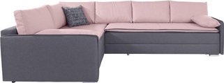 INOSIGN Ecksofa »Dream«, mit Federkern, mit Bettfunktion und Bettkasten