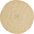 Home affaire Teppich »Ibiza«, rund, 7 mm Höhe, Jute-Teppich, Wendeteppich, handgewebt, Naturfaser, Boho-Stil