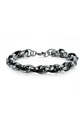 Firetti Edelstahlarmband »Classic Steel, glanz, teilweise IP-beschichtet«