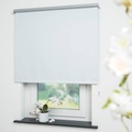 Liedeco Seitenzugrollo »Uni«, verdunkelnd, mit Bohren, freihängend, Welle 36 mm stabiler Kettenzug