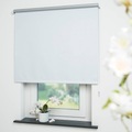 Liedeco Seitenzugrollo »Uni«, verdunkelnd, mit Bohren, freihängend, Welle 36 mm stabiler Kettenzug