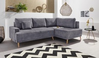 INOSIGN Ecksofa »Wien«, mit Bettfunktion und Bettkasten